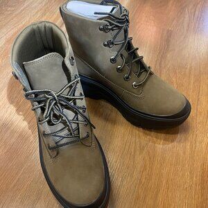 Timberland Women's Roxie Lane Mid Lace Boot Olive Nubuck A295J ALL SIZES